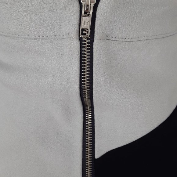 Topshop Color block Gray and Black Mini Skirt - Picture 6 of 12